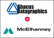 abacus datagraphics and mcelhanney logos
